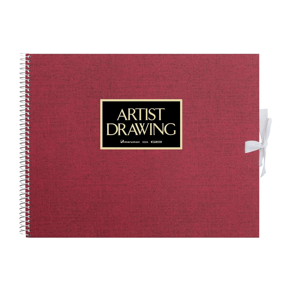 Maruman Artist Medallion Sketchbook F2 Rojo (19,1 x 24,5 cm) [S52A-01] - (204gsm, 20 Hojas)